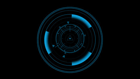 Sci-Fi-Futuristic-HUD-circle-interfaces-digital-display-Screen,-Hi-tech-Hologram-button,-Loading,-target,-High-Tech-Concept-Element-with-alpha-channel.